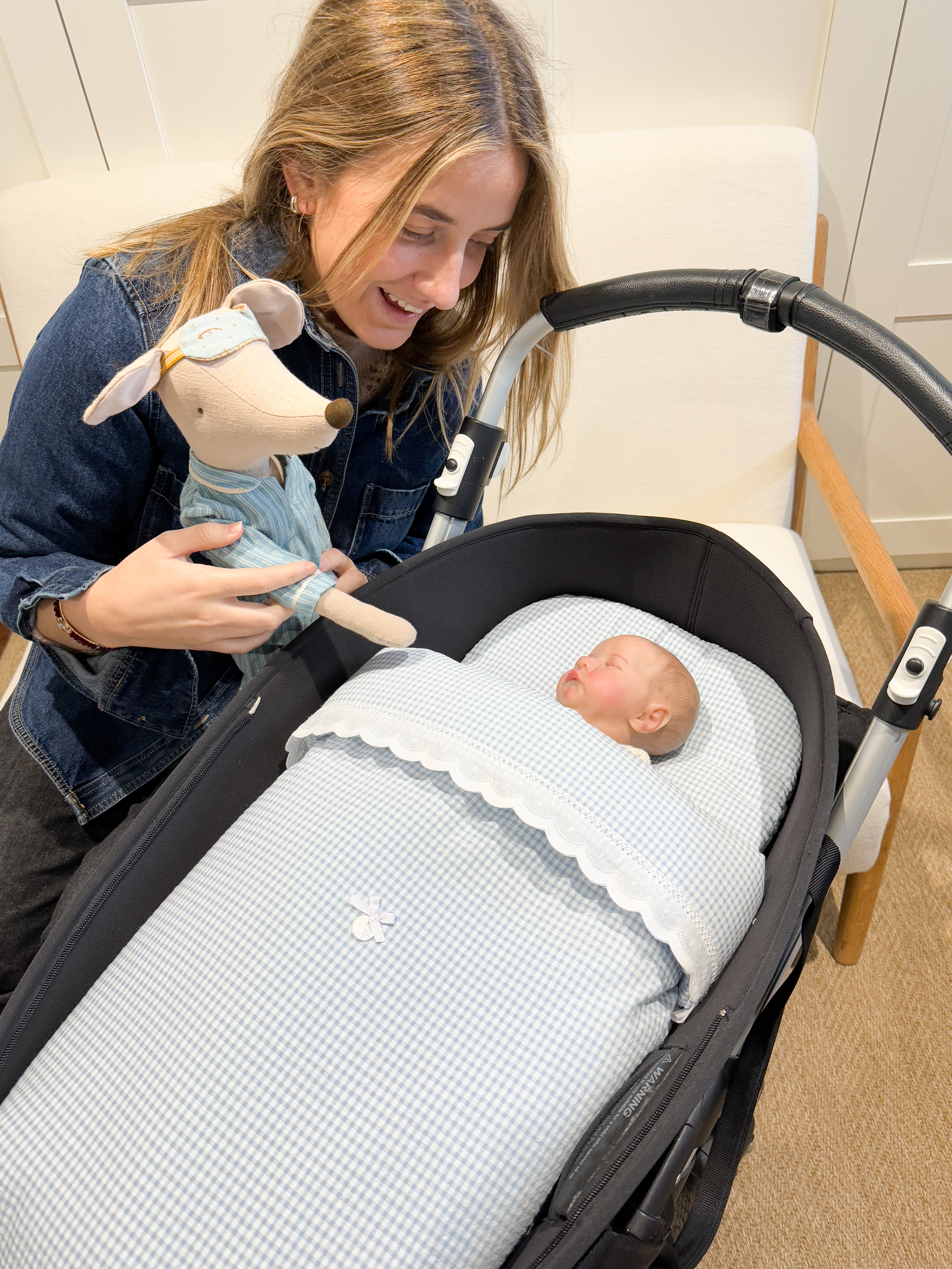 Carry Cot Telmo Blue