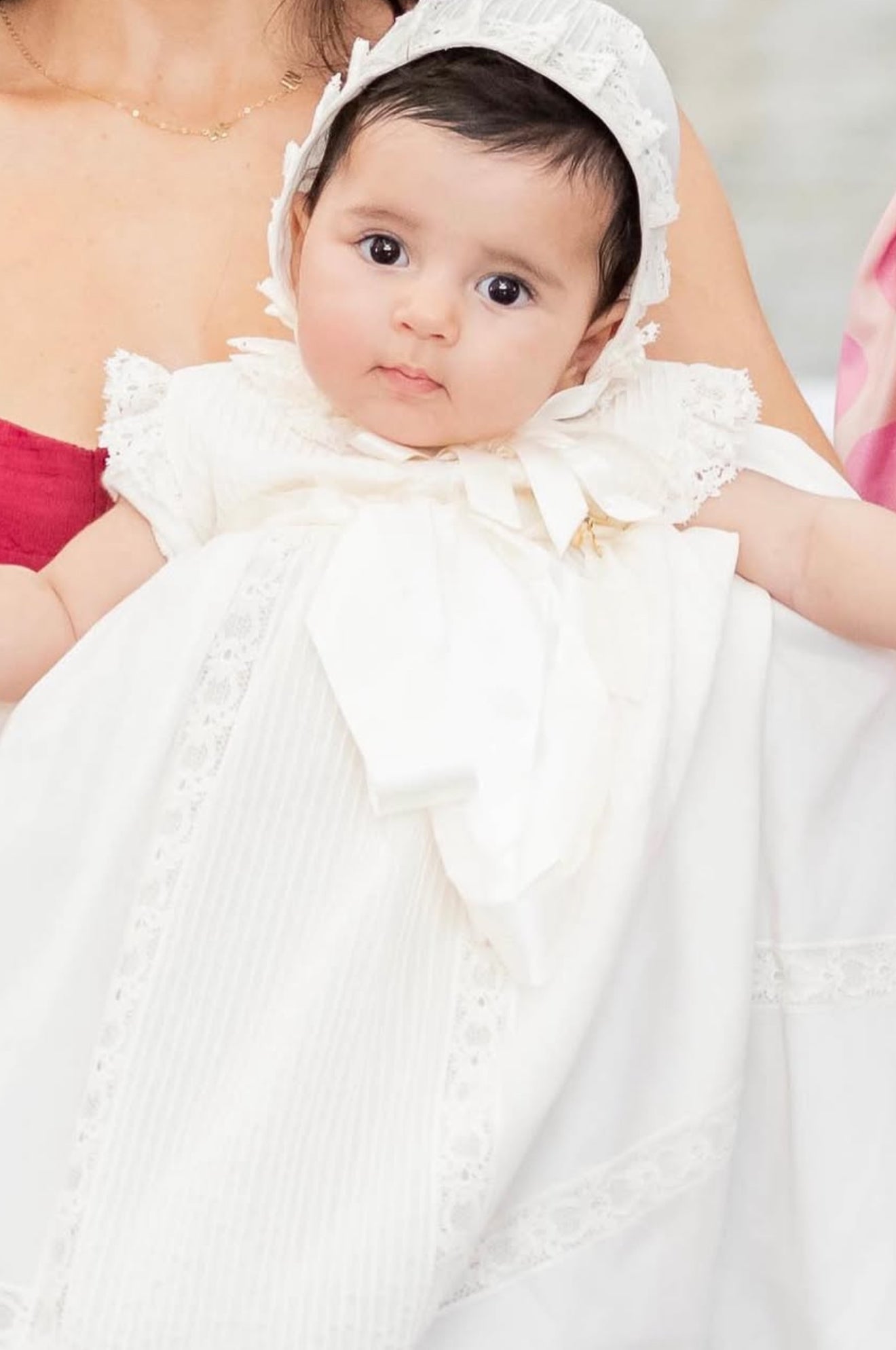 Christening Gown Guipur Antiguo