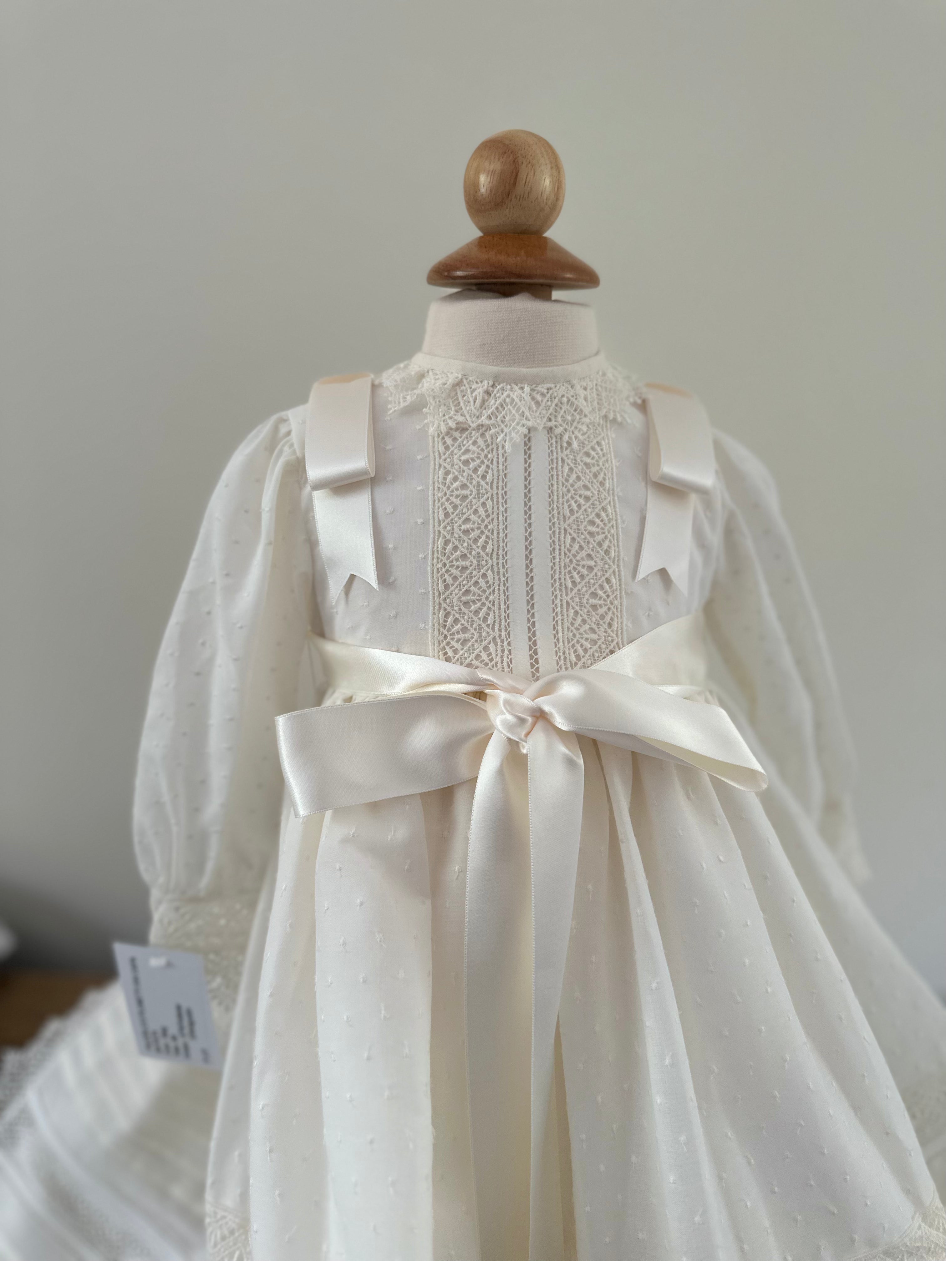 Christening Gown Emelina- 2pc
