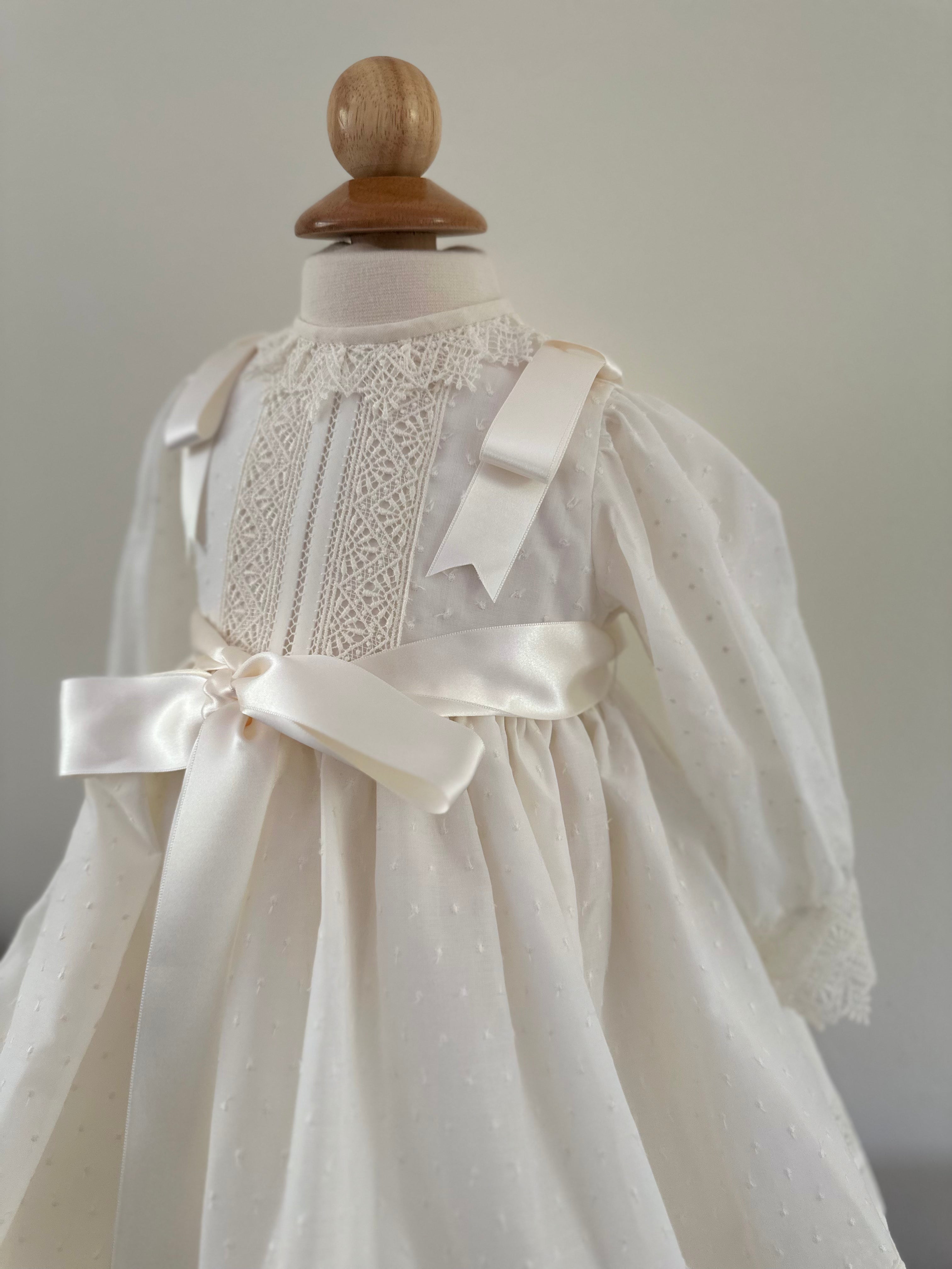Christening Gown Emelina- 2pc