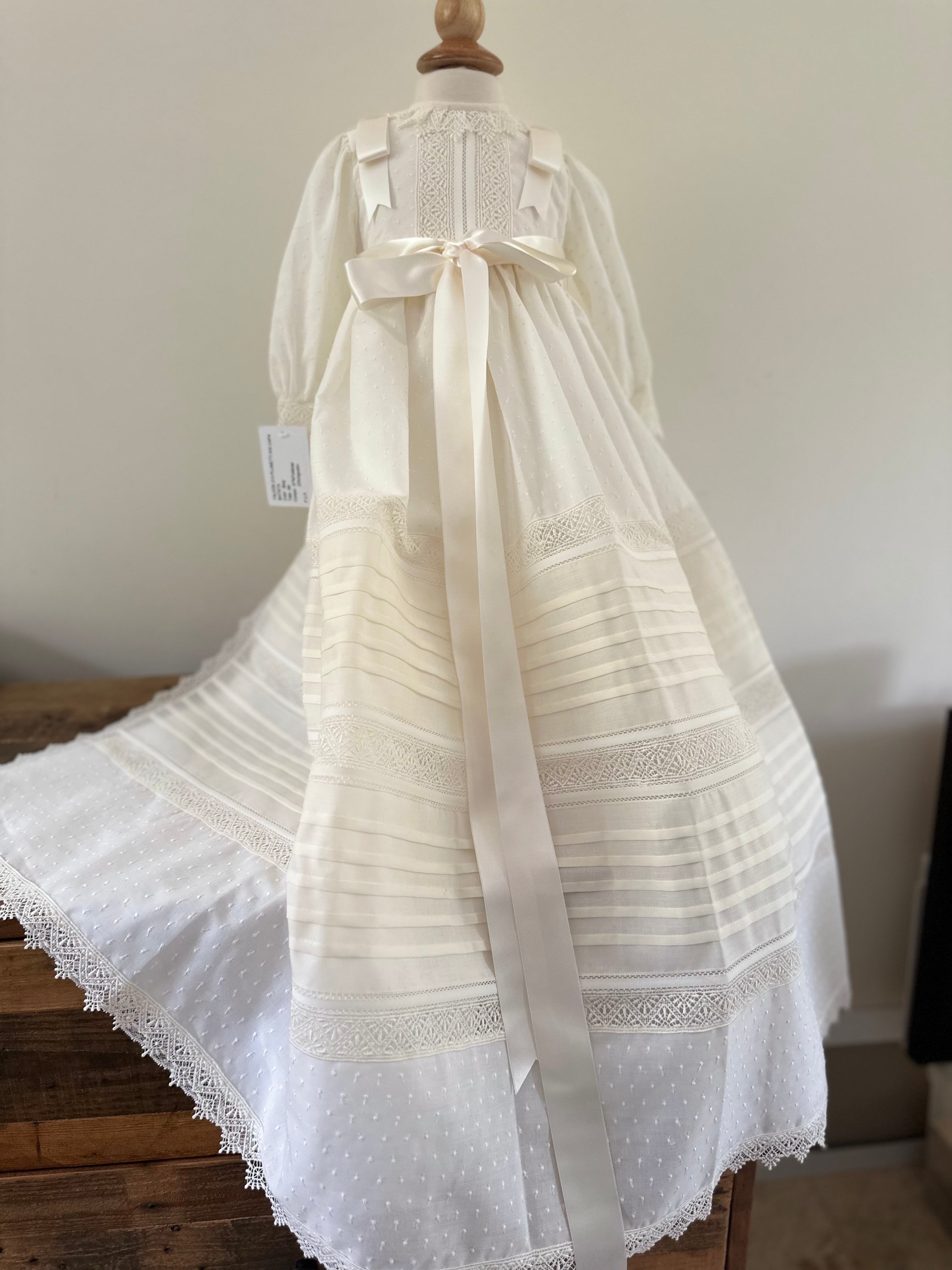 Christening Gown Emelina- 2pc