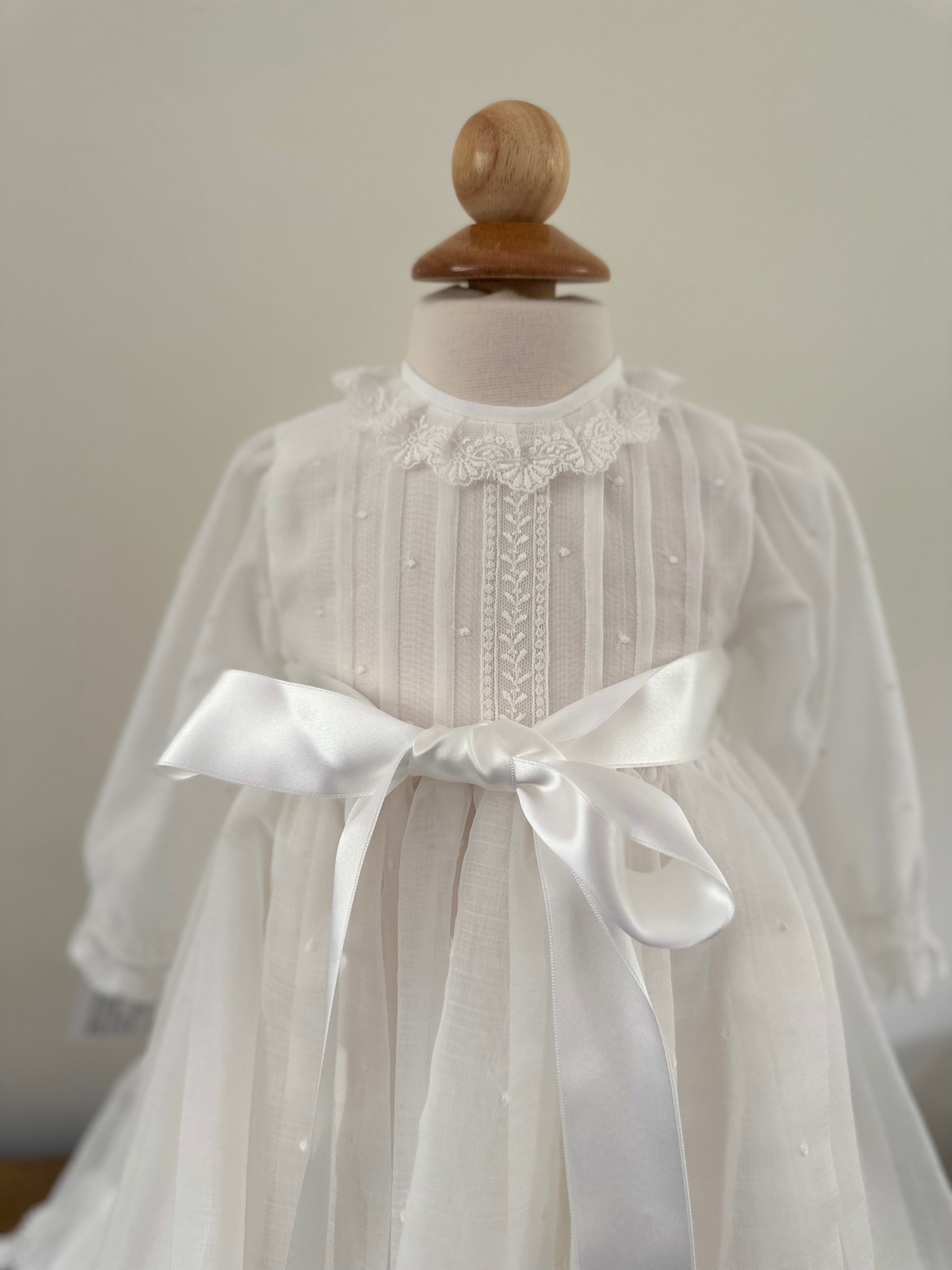 Christening Gown Lorena- 2pc