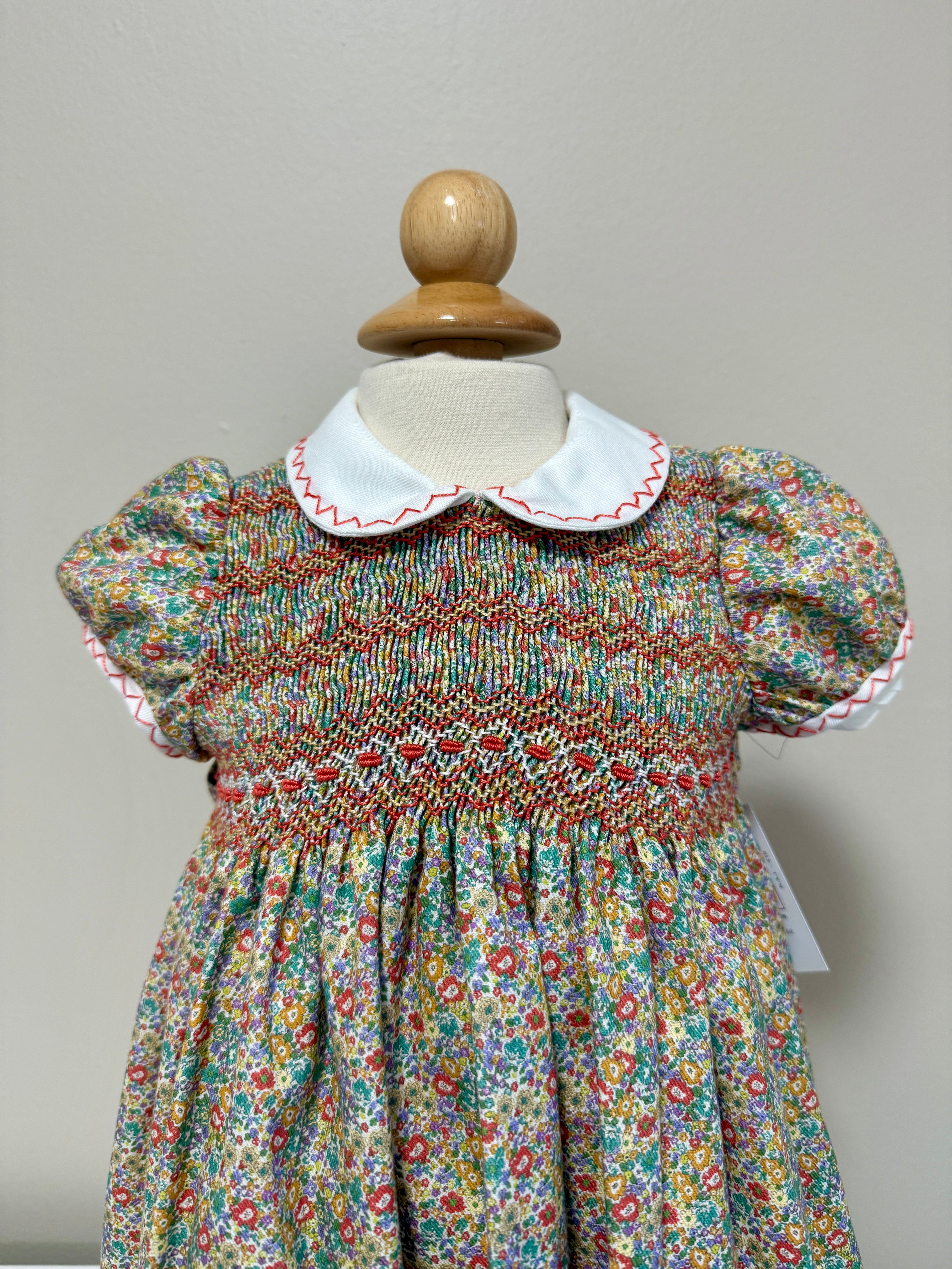 Filita 'Rebeca' Orange Floral Dress