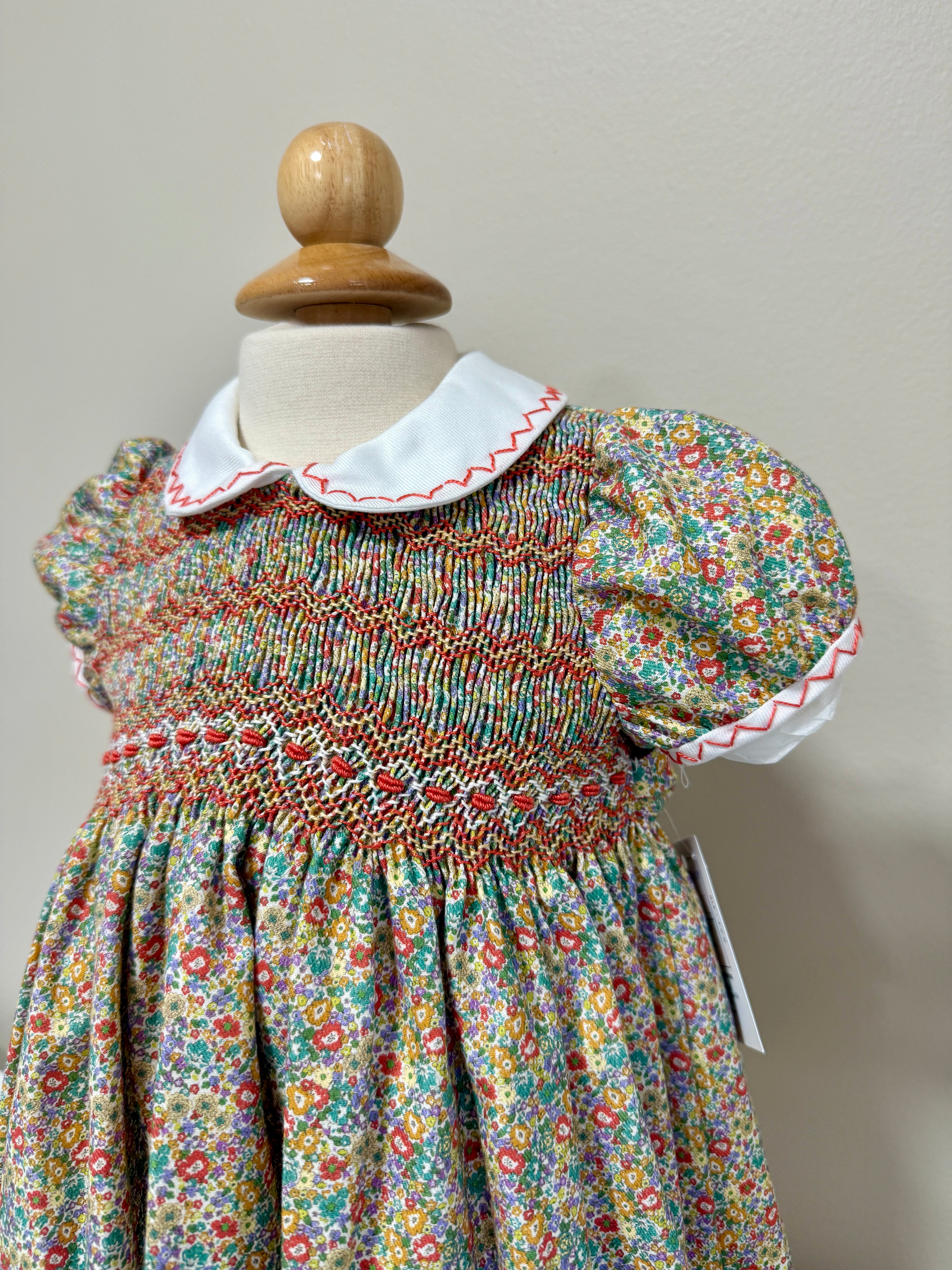 Filita 'Rebeca' Orange Floral Dress