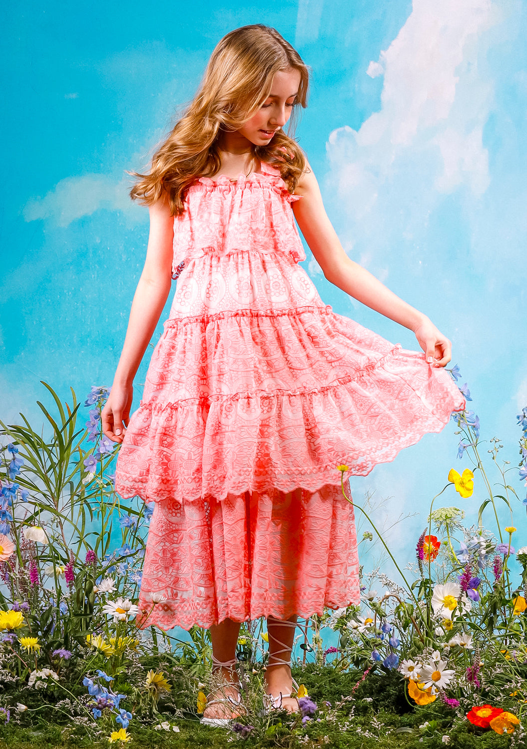 Dress Juniper Embroidered Maxi Dress