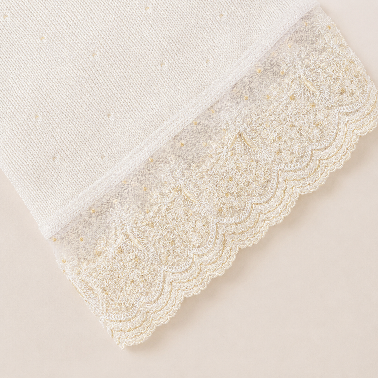 Blanket 'Scallop Ivory'
