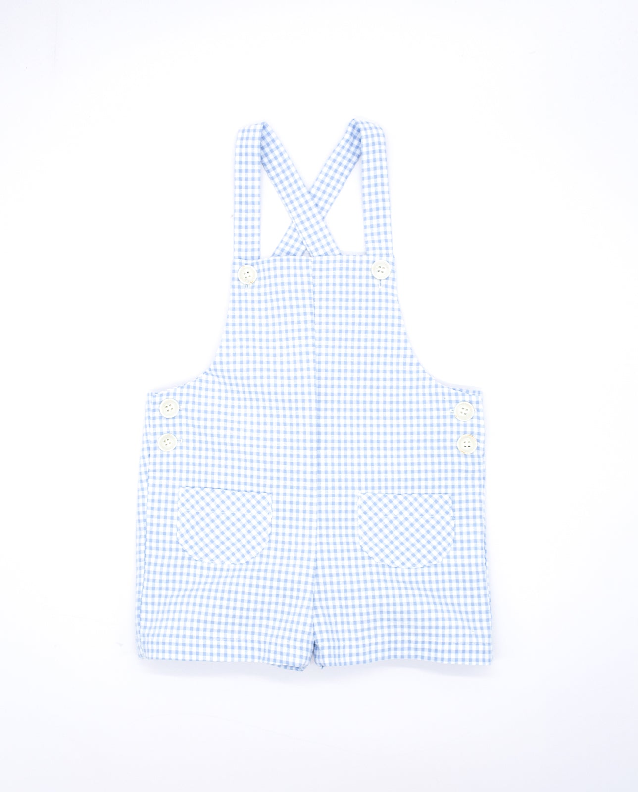 Dungaree Set Gingham