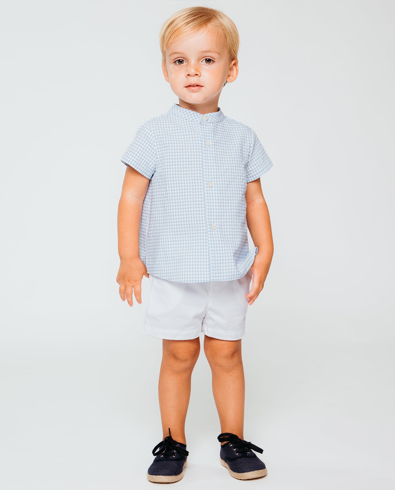 Boy Set Gingham