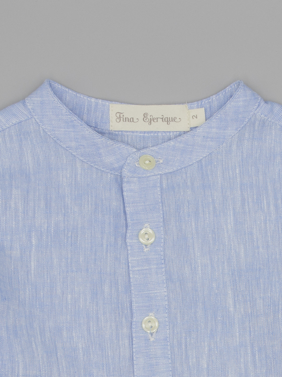Short Set 'Blue Linen'