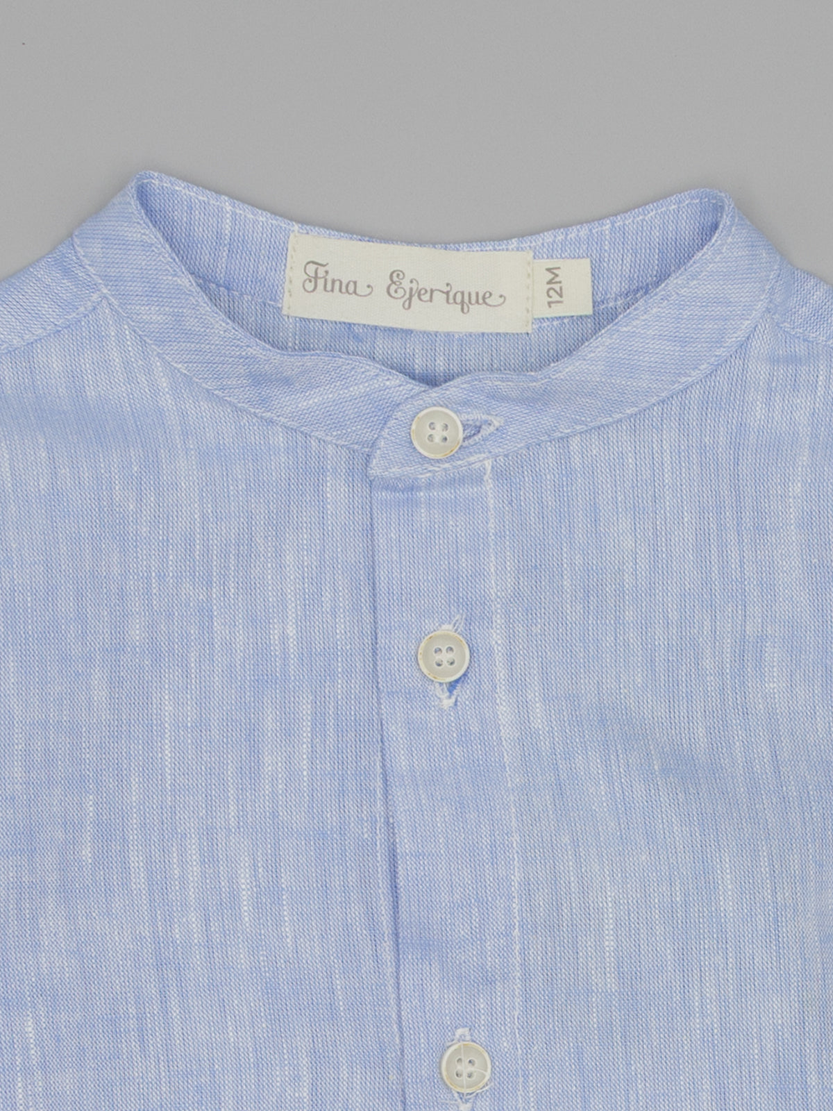 Shortie Set 'Blue Linen'