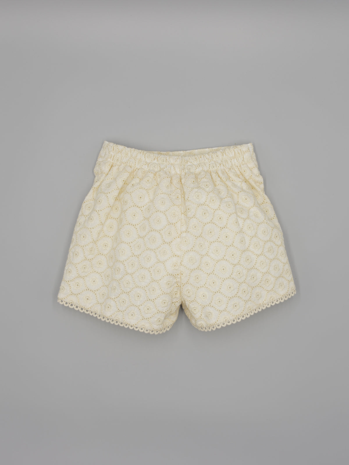Short Set 'Ecru Popelin'