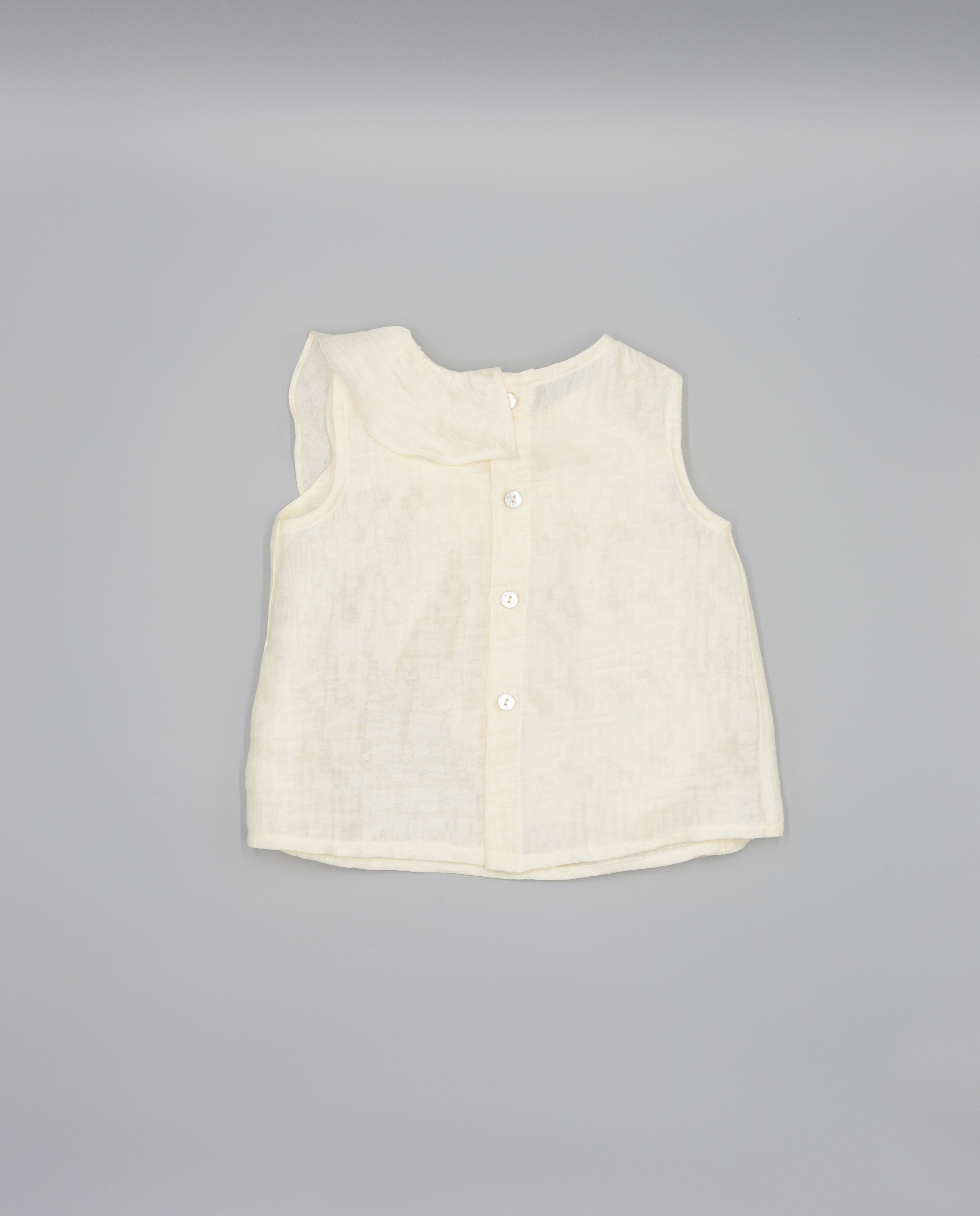 Short Set 'Ecru Popelin'
