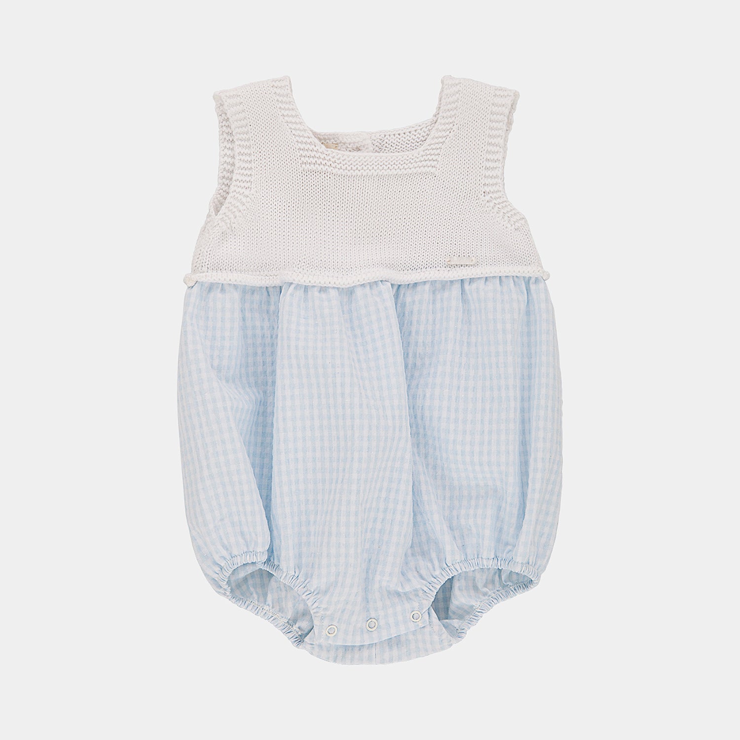 Knit Romper Cielo