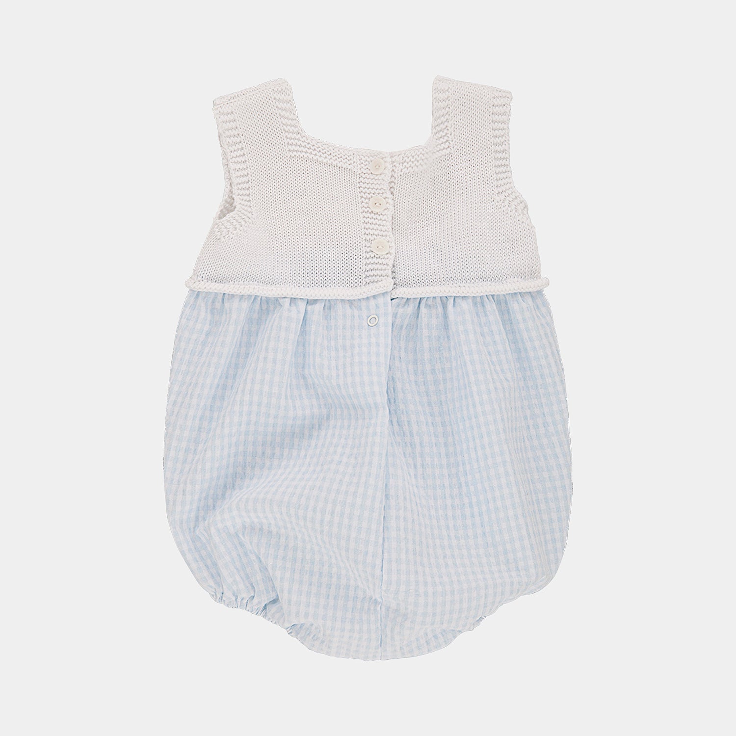 Knit Romper Cielo