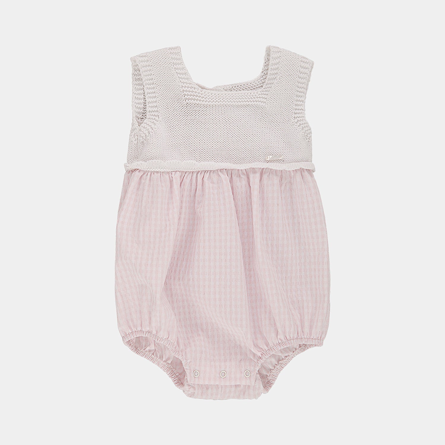 Knit Romper Cielo