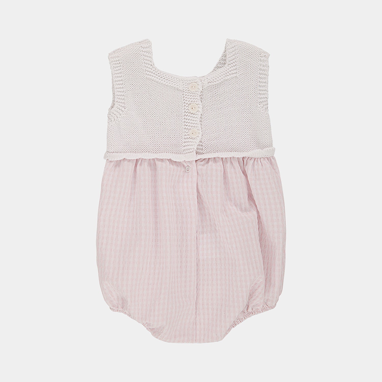 Knit Romper Cielo