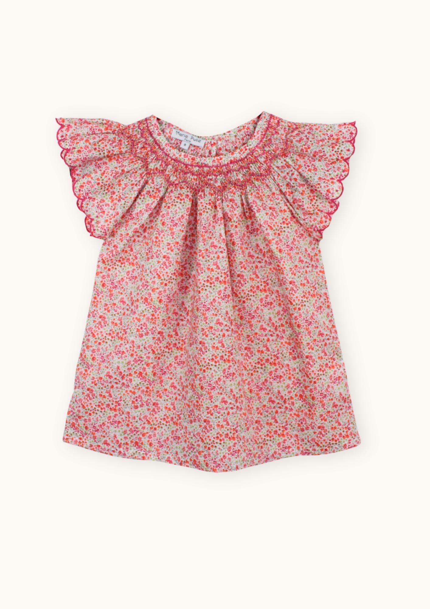 PAULO VIOLET ARABESQUE BLOUSE