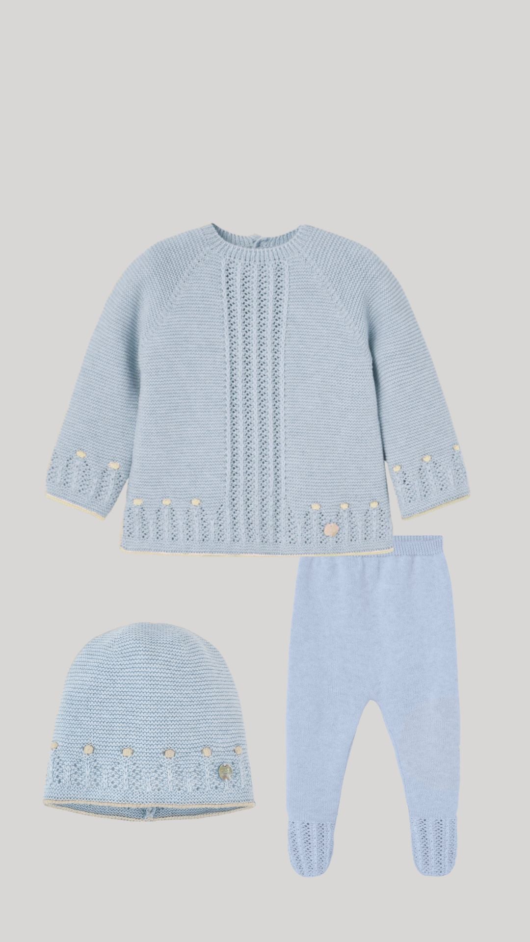 Knit Set Alegria- 3pc