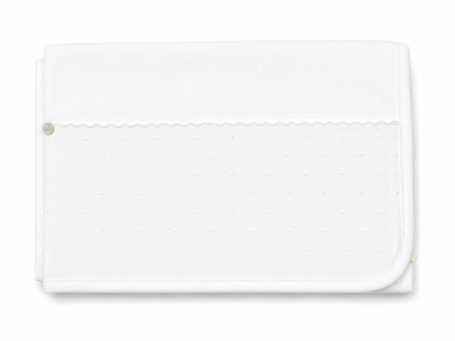 Blanket 'Mini Dots' White