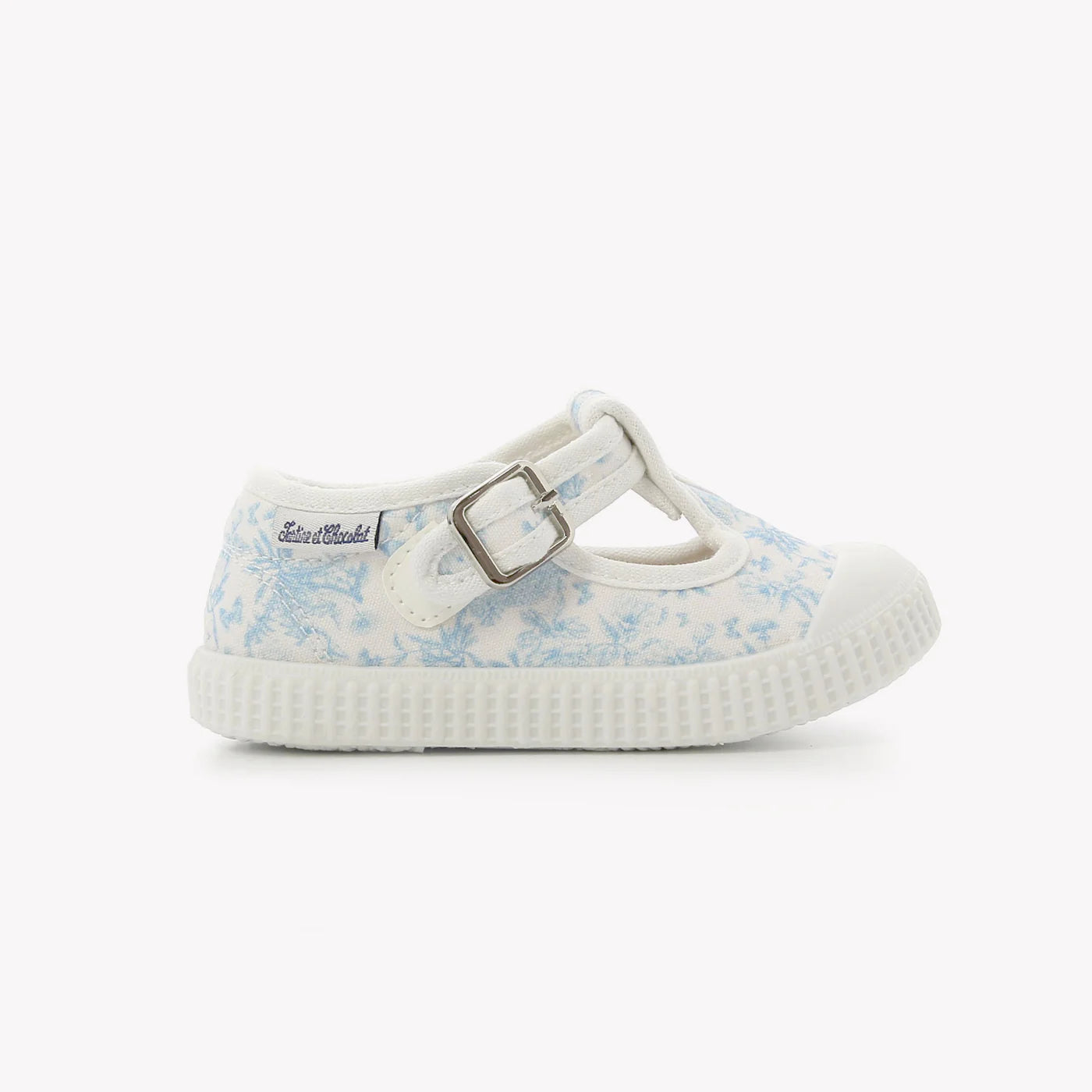 T-strap 'Toile Jouy'