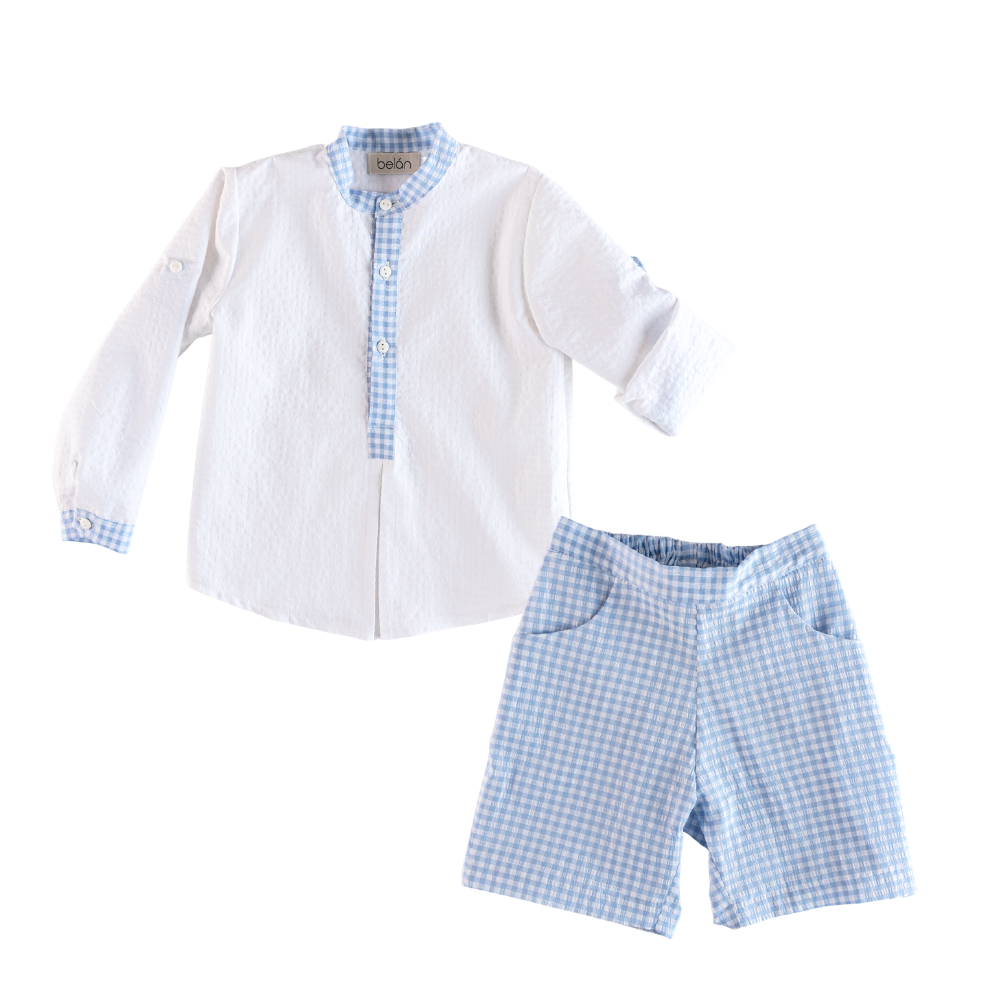 Belan 'Gingham' Short Set