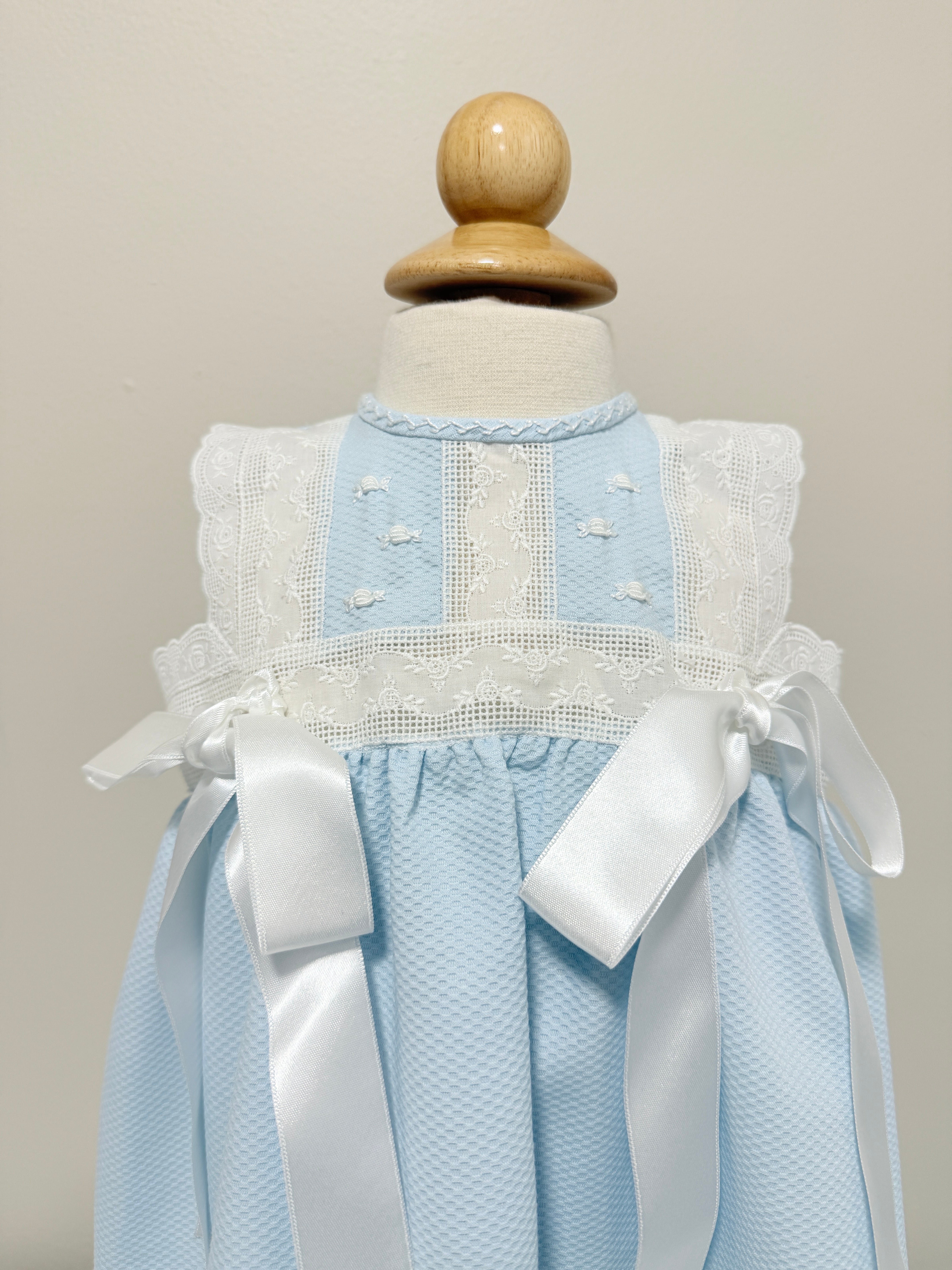 Aruca 'Cami' Artisanal Dress Blue