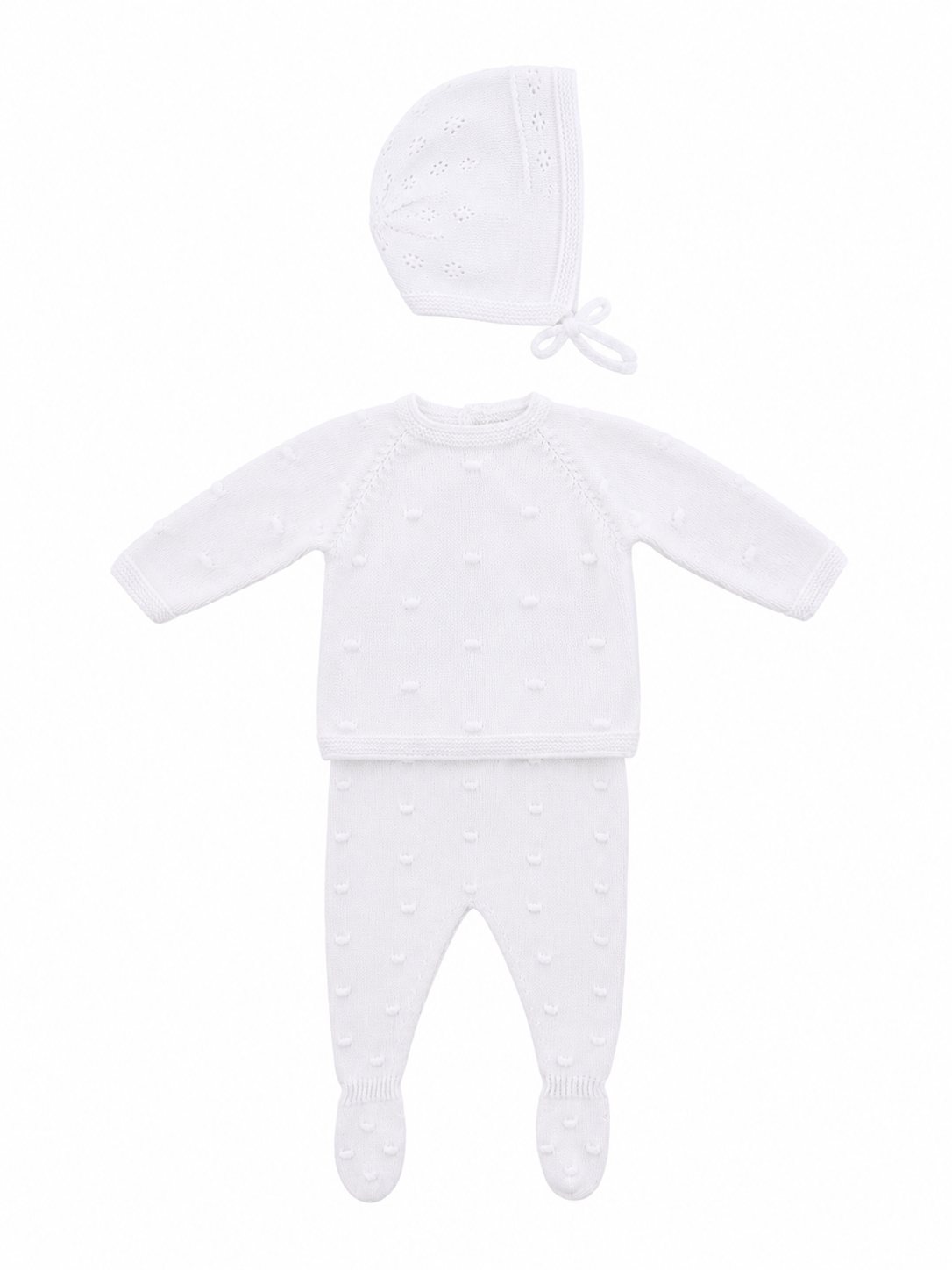 Knit Set 'Male' White