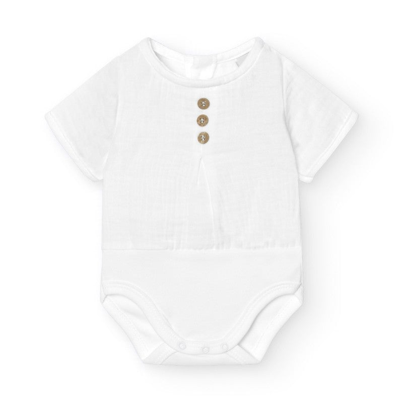 Onesie Bambula White