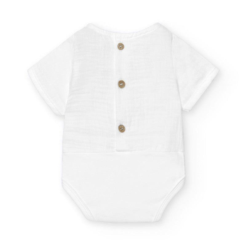 Onesie Bambula White