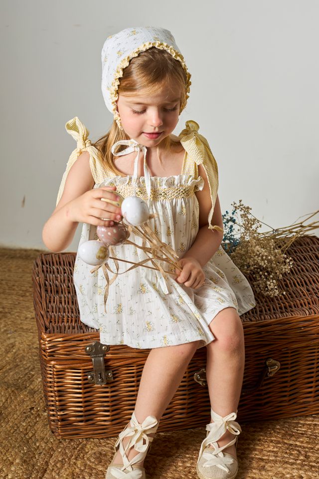 Pi & Pa 'Patos' Smock Dress