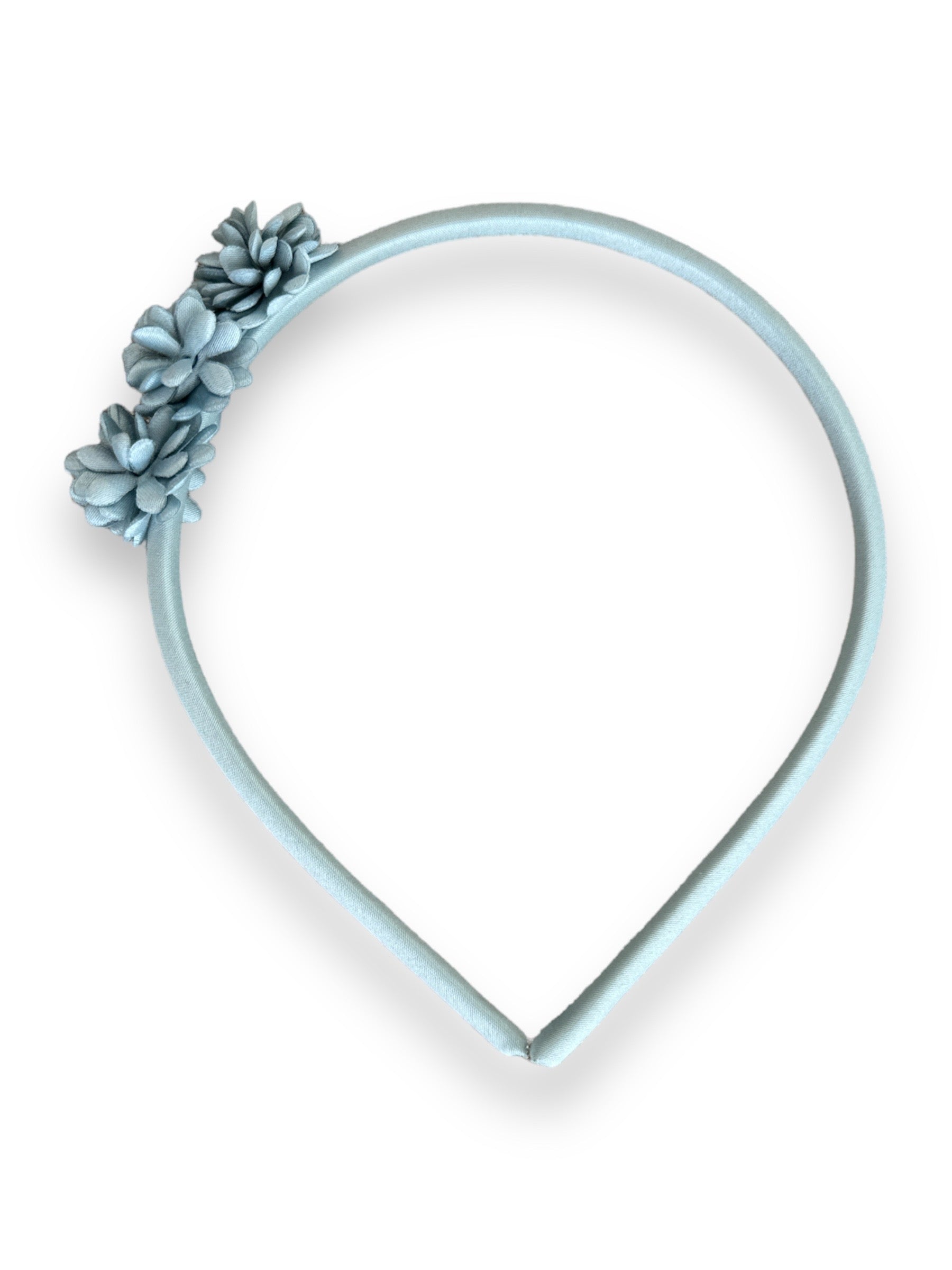 Headband Satin Flowers