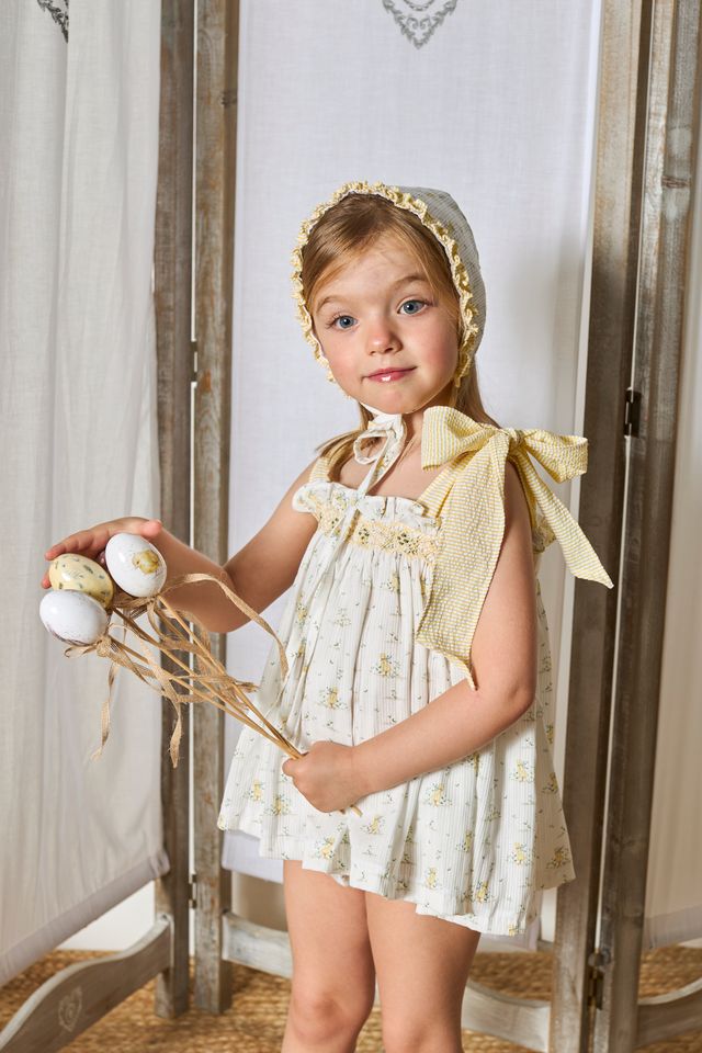 Pi & Pa 'Patos' Smock Dress