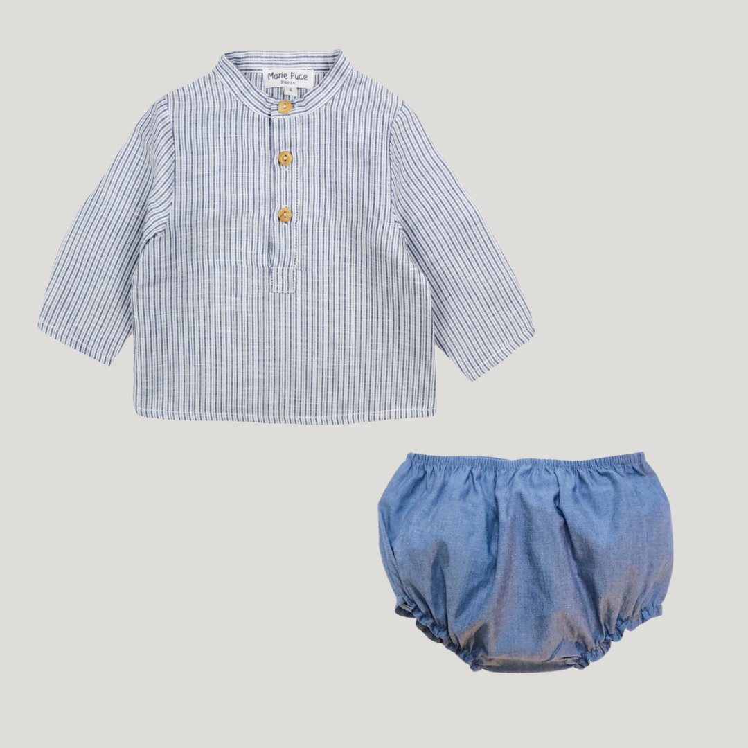 Bloomer Set Chambray