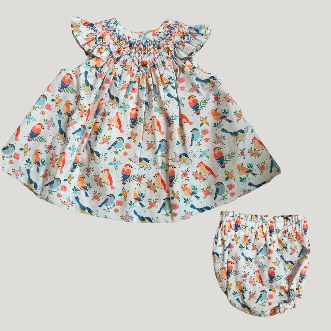 Smock Bloomer Set Hummingbird