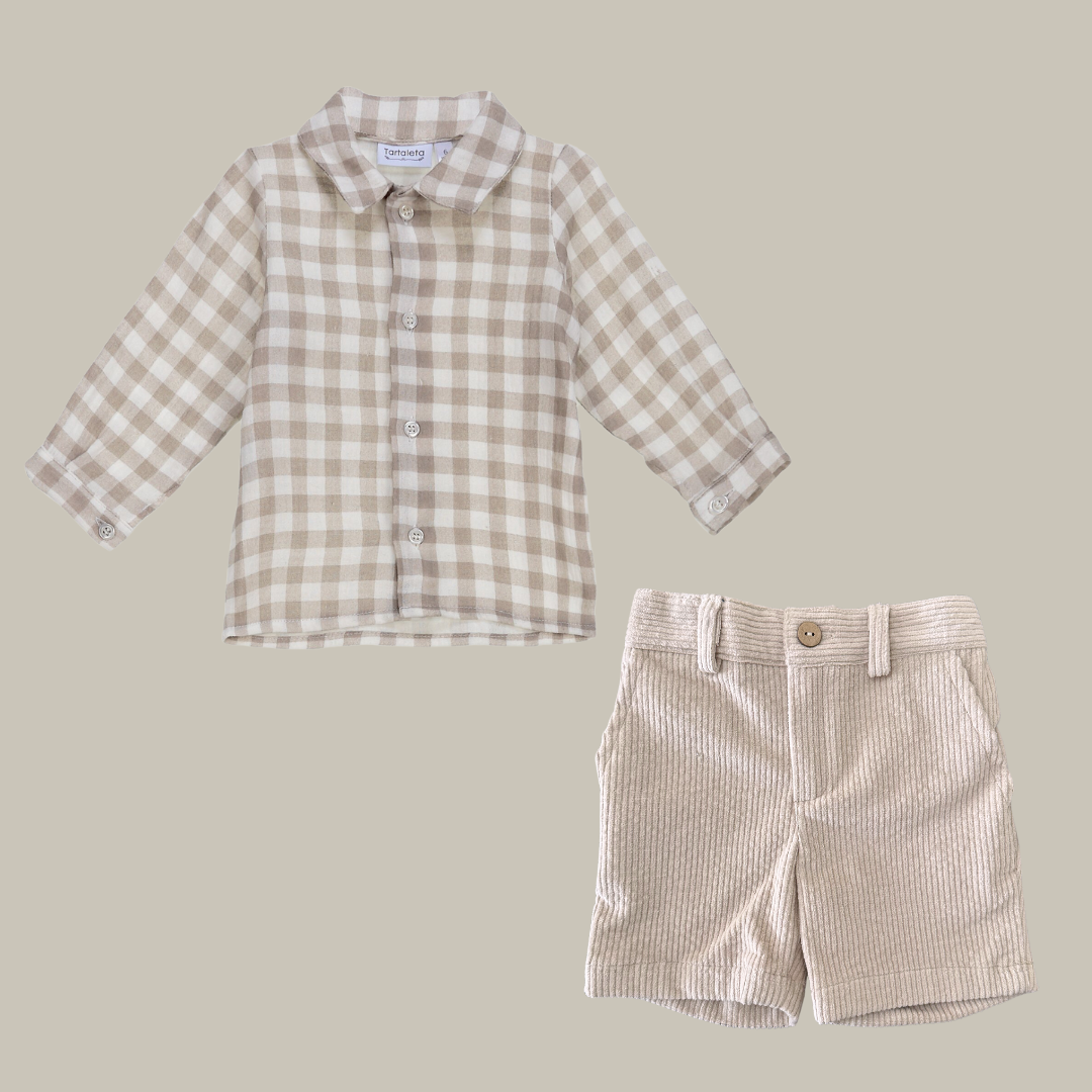 Boy Set Tostado