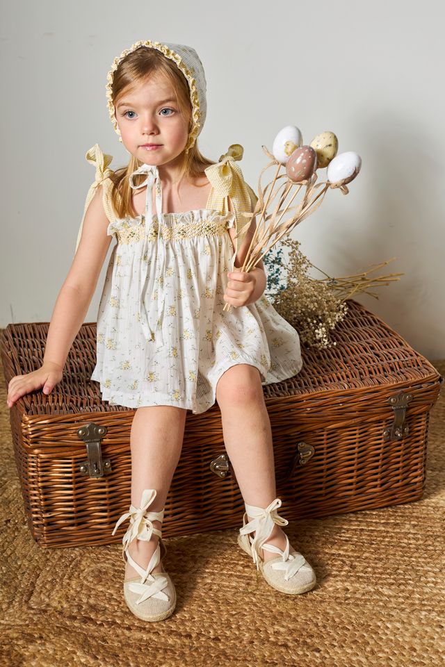 Pi & Pa 'Patos' Smock Dress