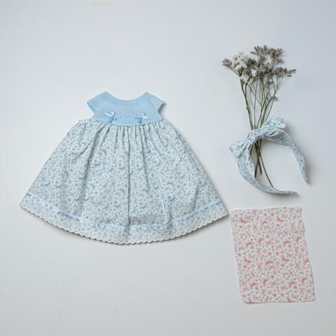 Knit Dress Blue