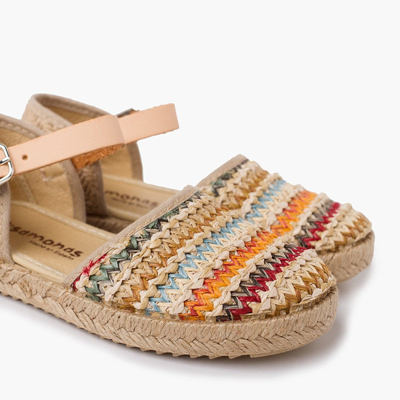 Espadrille Rafia Multicolor