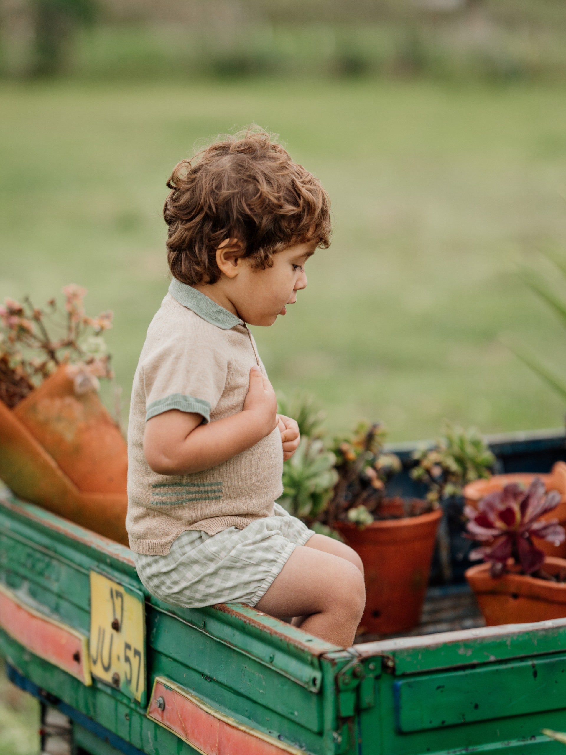 Boy Set Garden
