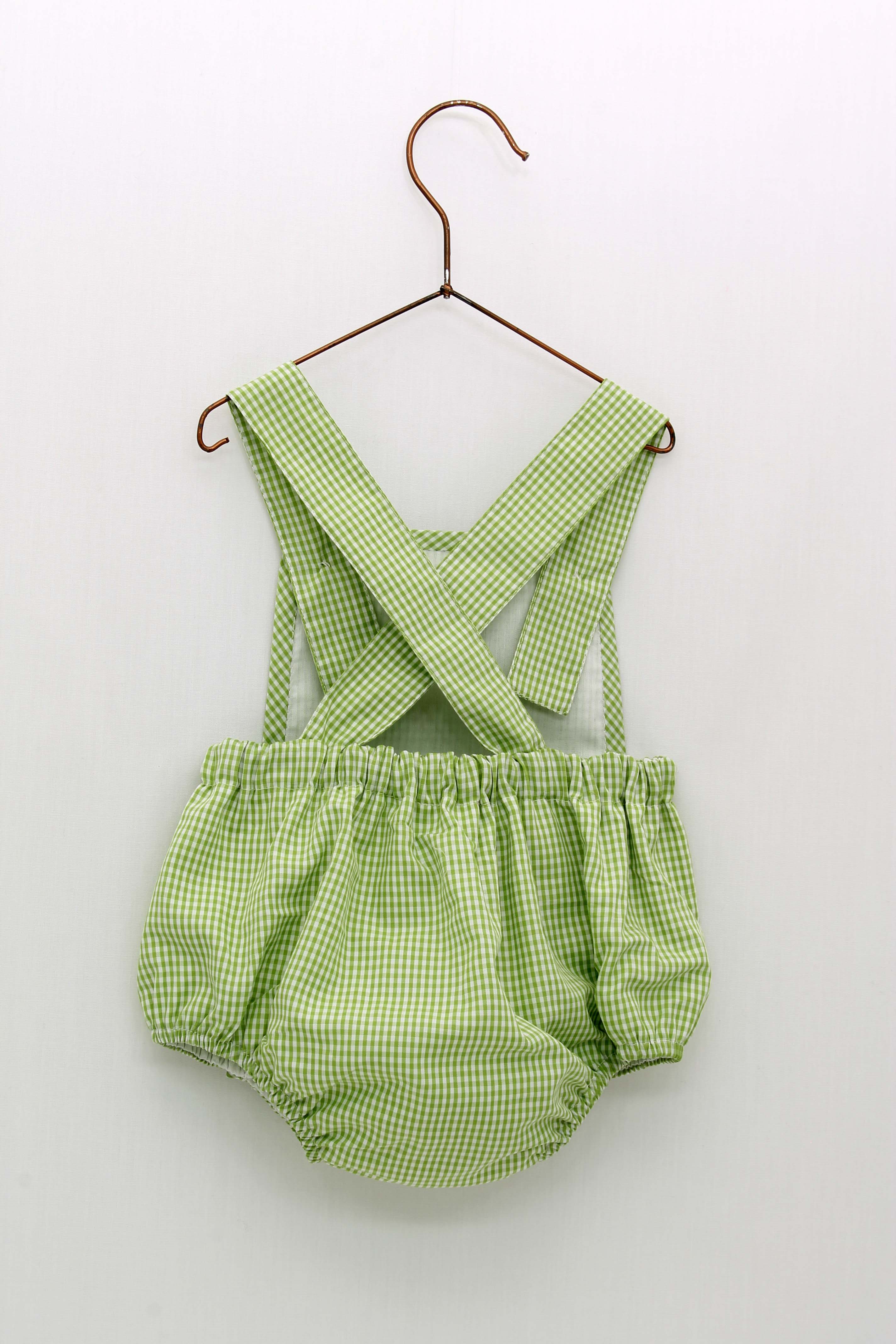Dungaree Set Apple