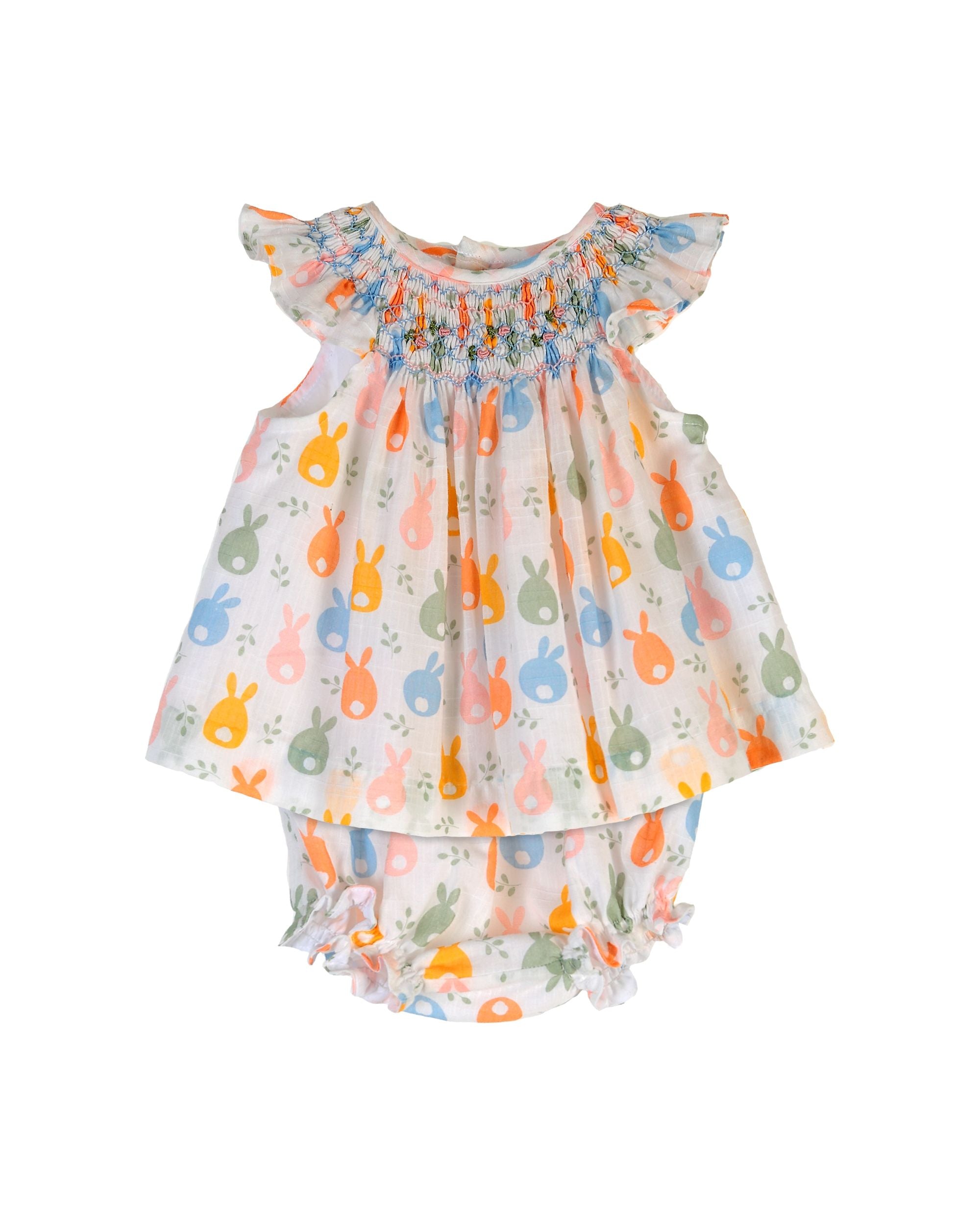 Smock Set Bunny