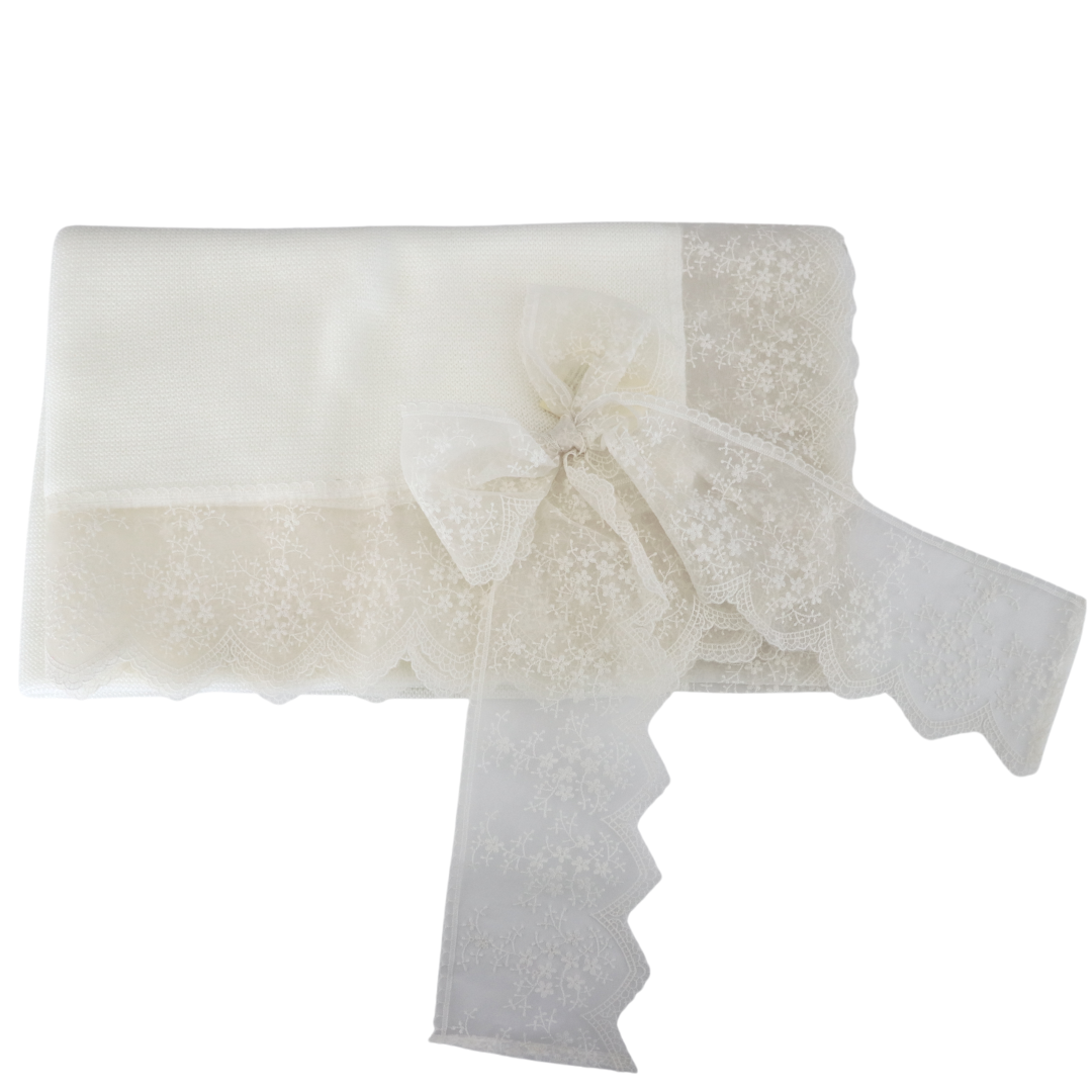 Blanket Picos Lace- Bow
