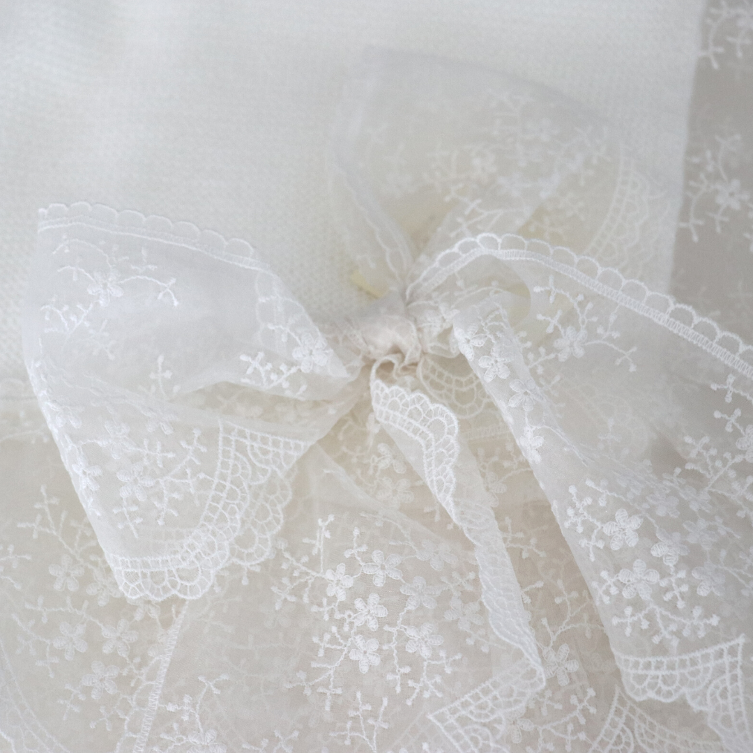 Blanket Picos Lace- Bow