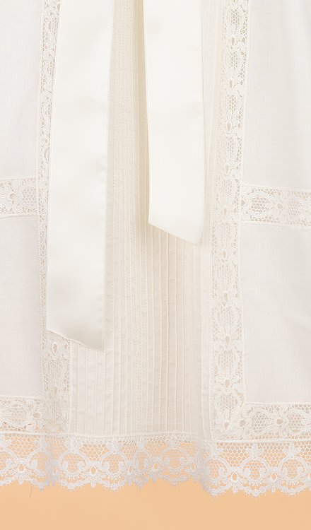 Christening Gown Guipur Antiguo