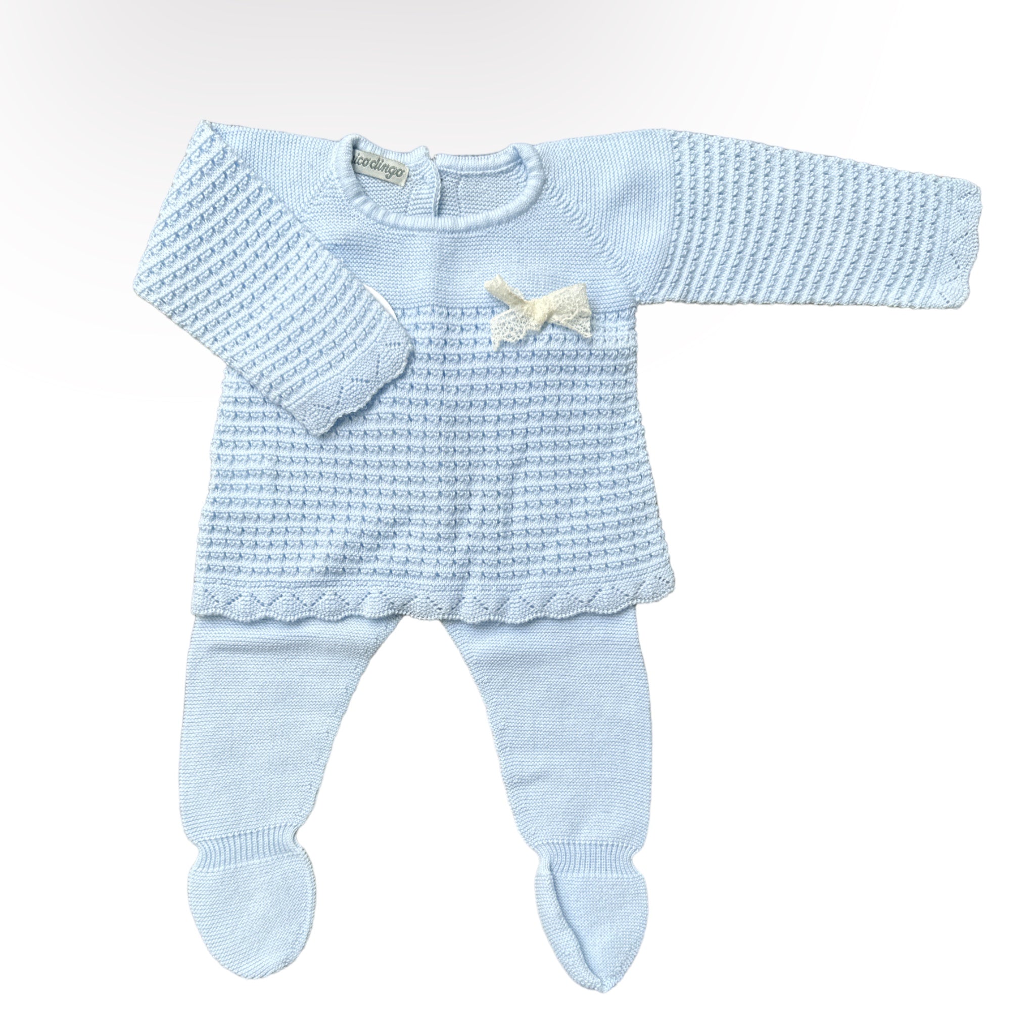 Knit Set Pasion- Baby Blue
