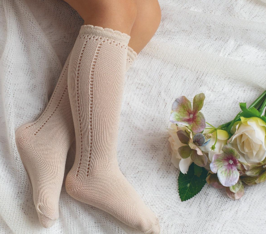 Cinq Lapins Knee Socks Perle
