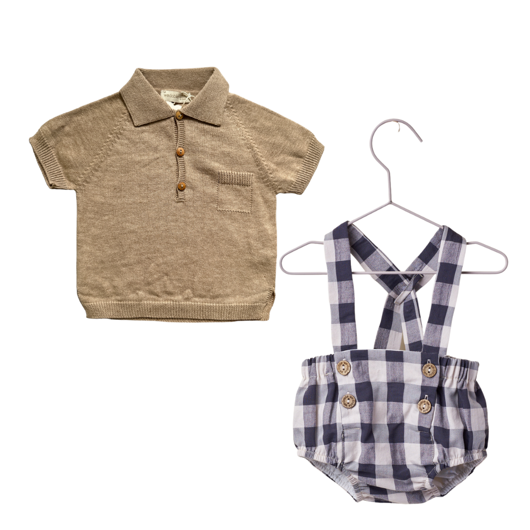 Dungaree Set Desert