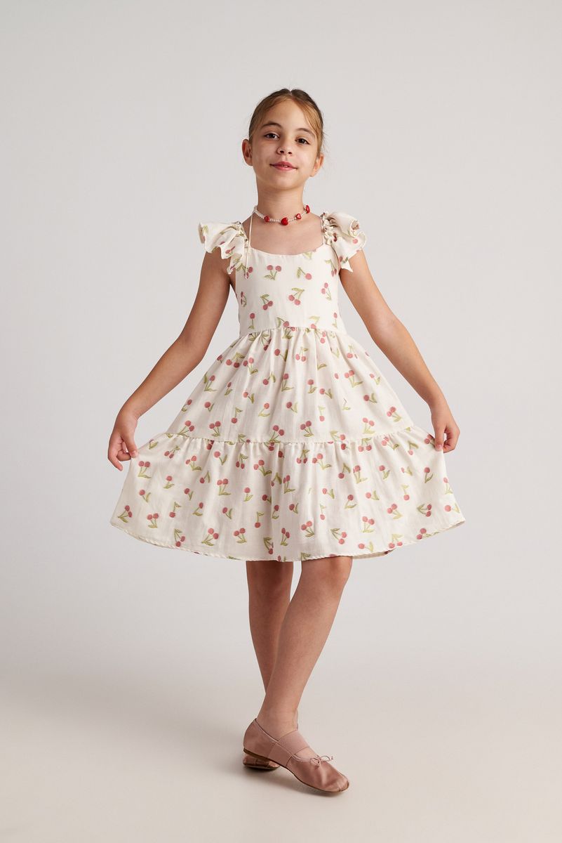 Dress 'Summer Tart' Ecru
