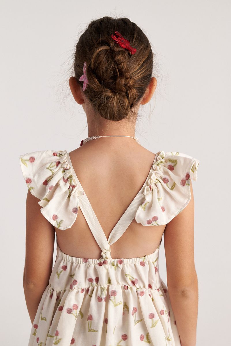 Dress 'Summer Tart' Ecru
