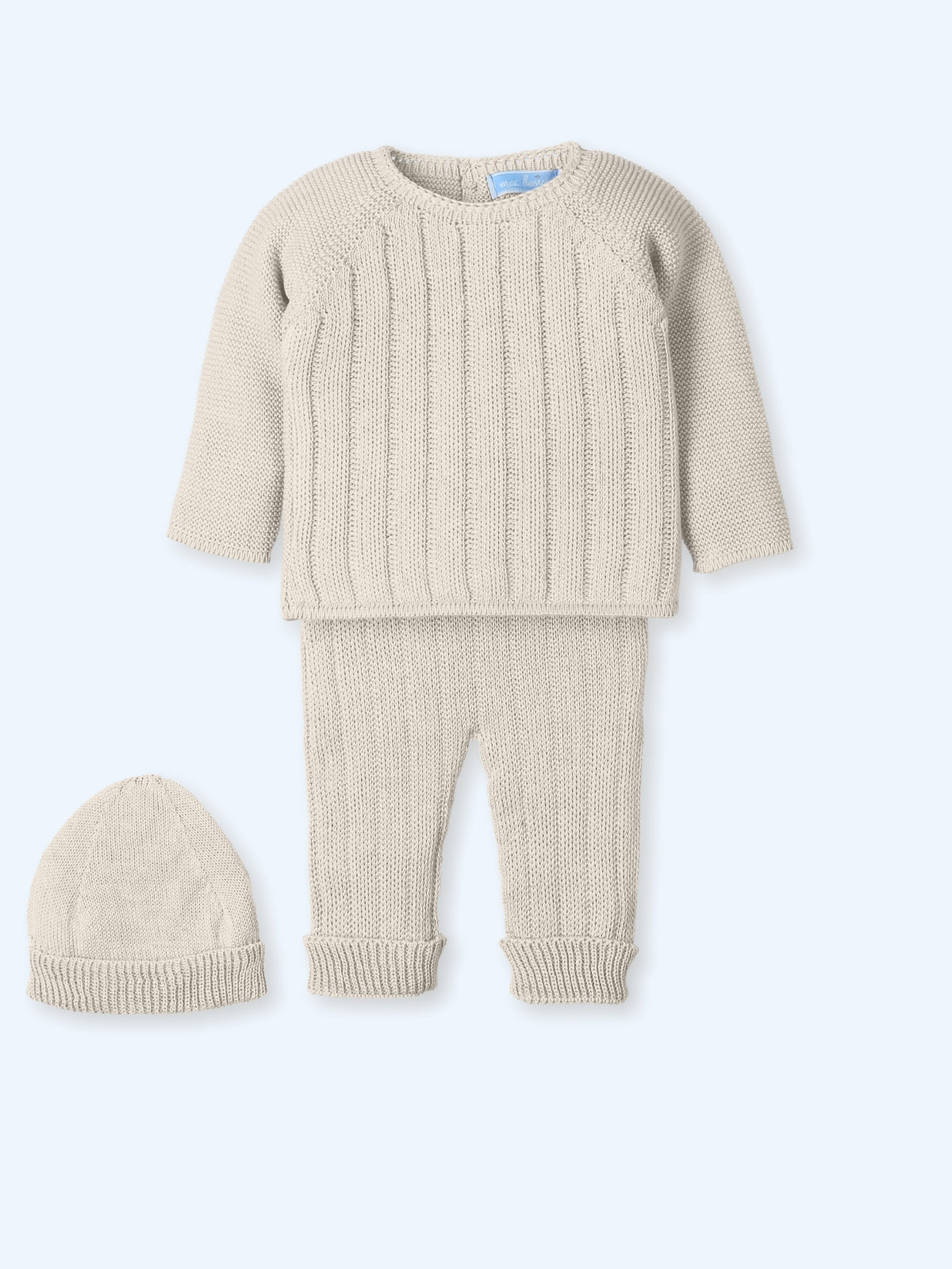 Knit Set 'Yakarta' Natural